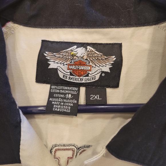 🔘✴️EUC~ HARLEY-DAVIDSON SHIRT - Picture 8 of 9
